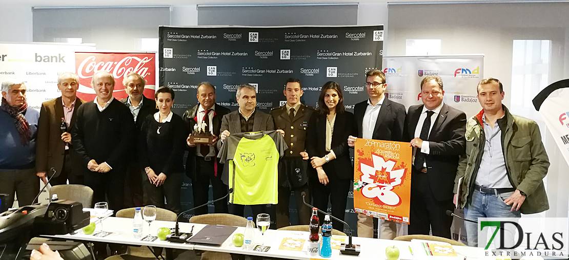 La XXVI Maratón Popular Ciudad de Badajoz contará con más de 1.200 participantes