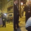 Víctor protagoniza el momento más emotivo de la Semana Santa de Badajoz