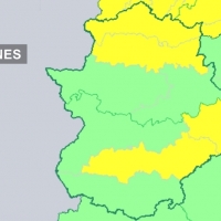 Las alertas por viento y lluvia volverán el viernes a Extremadura