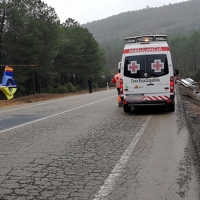 Un accidente en la N-430 moviliza recursos sanitarios de Extremadura