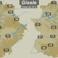 Los datos que deja Gisele tras pasar por Extremadura