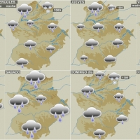 PRONÓSTICO SEMANAL: ¿Qué días lloverá más y cuándo parará?