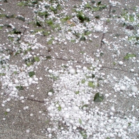 Nivel rojo por granizo en las autovías extremeñas