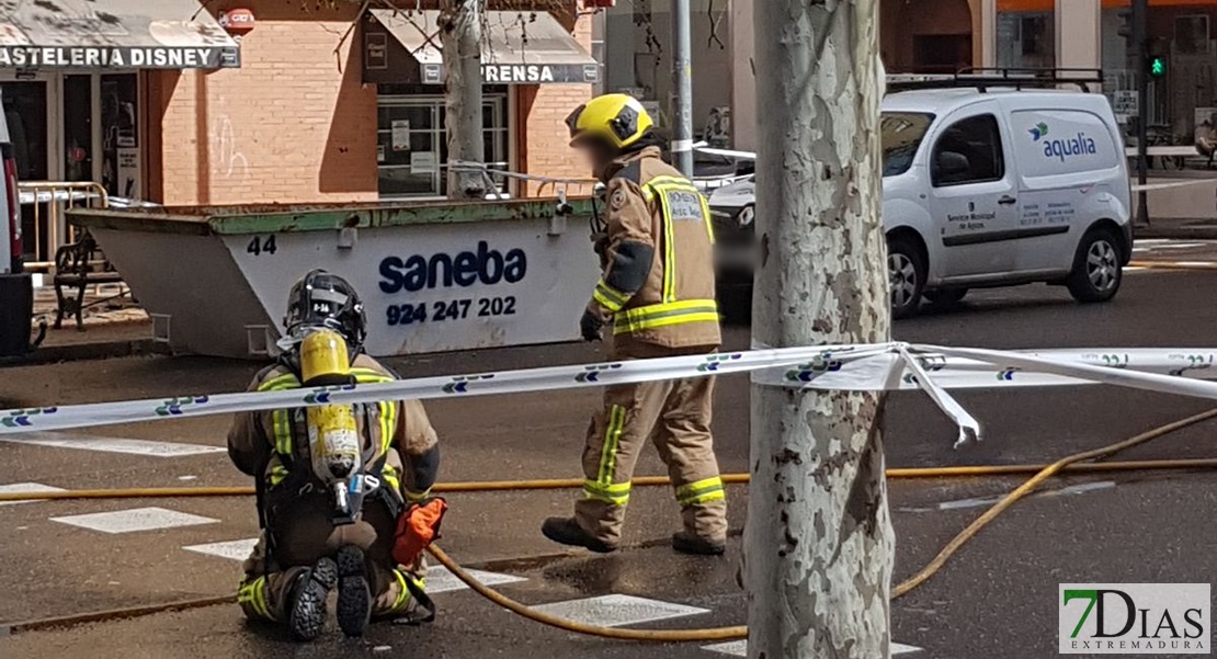 Una rotura de tubería de gas, alarma a los vecinos de San Roque