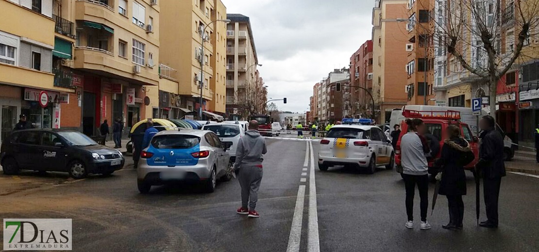 Una rotura de tubería de gas, alarma a los vecinos de San Roque