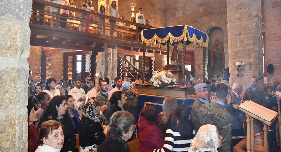 La Virgen de Guadalupe, protagonista de la Semana Santa en el Líbano