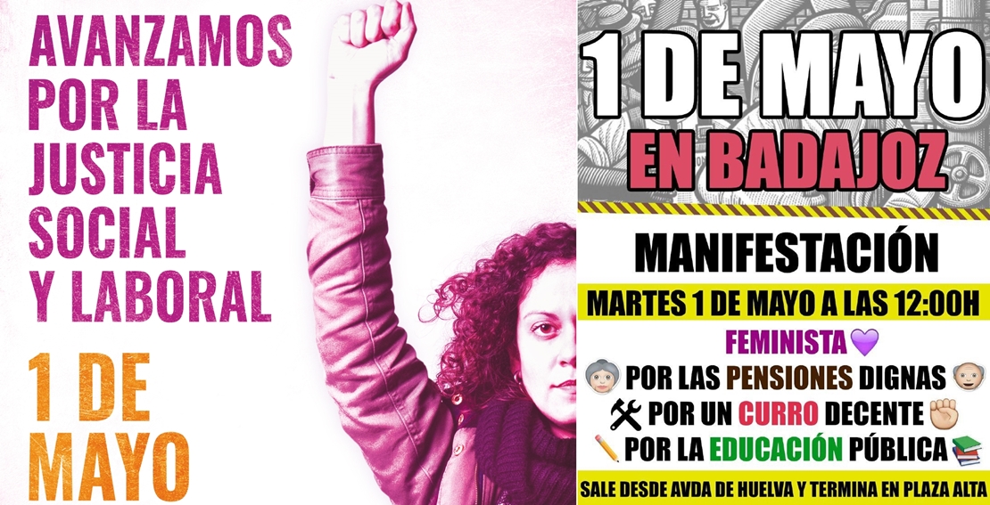 CNT convoca para el 1 de mayo una manifestación en Badajoz