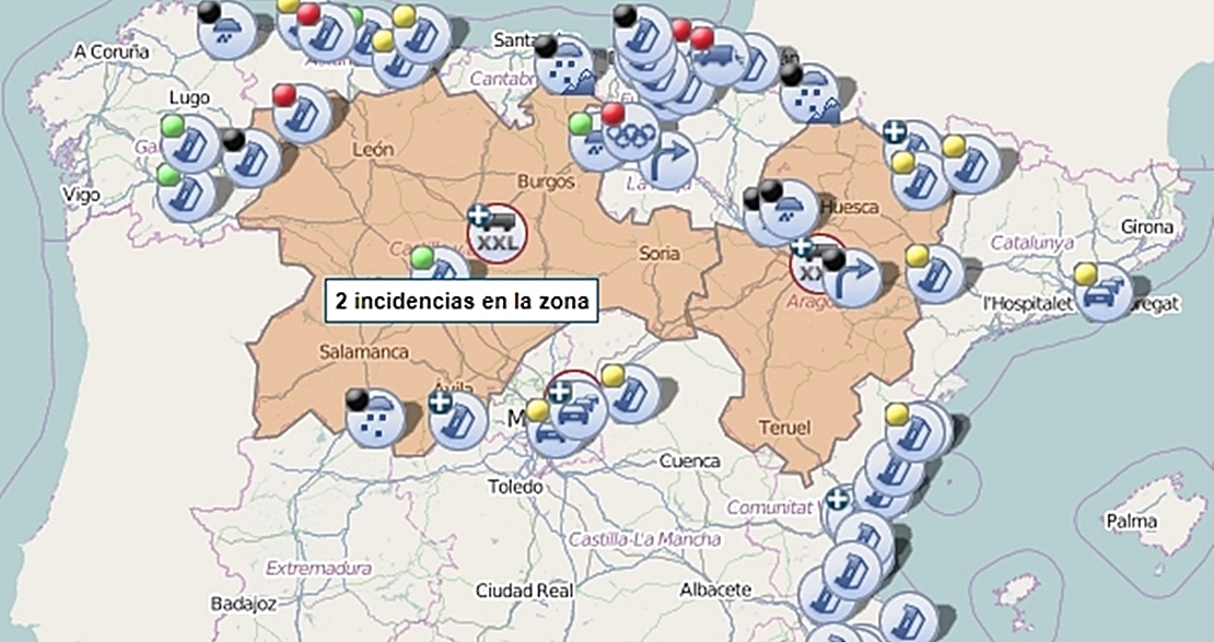 Restricciones al transporte especial en dos comunidades autónomas