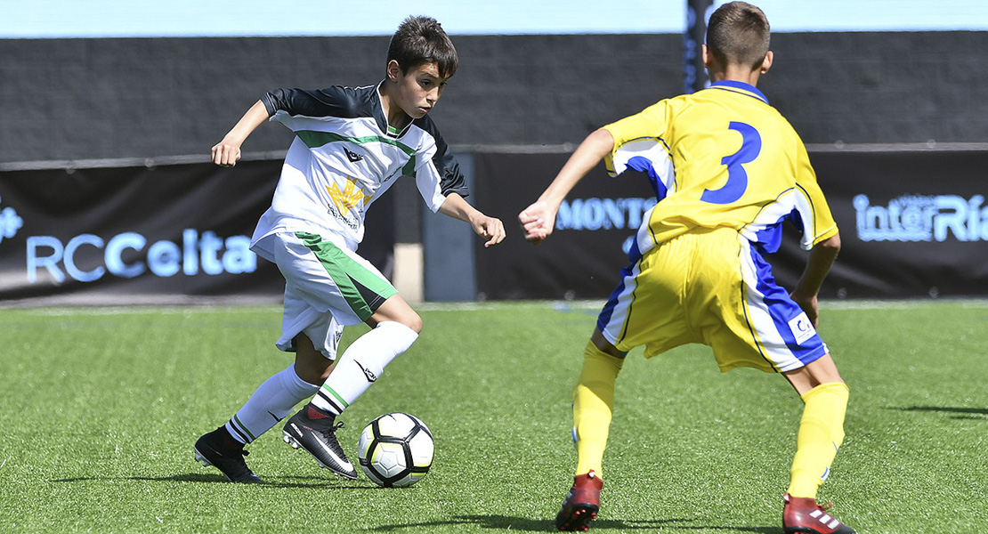 Imágnes de los alevines extremeños en la 1ª jornada del Campeonato de España