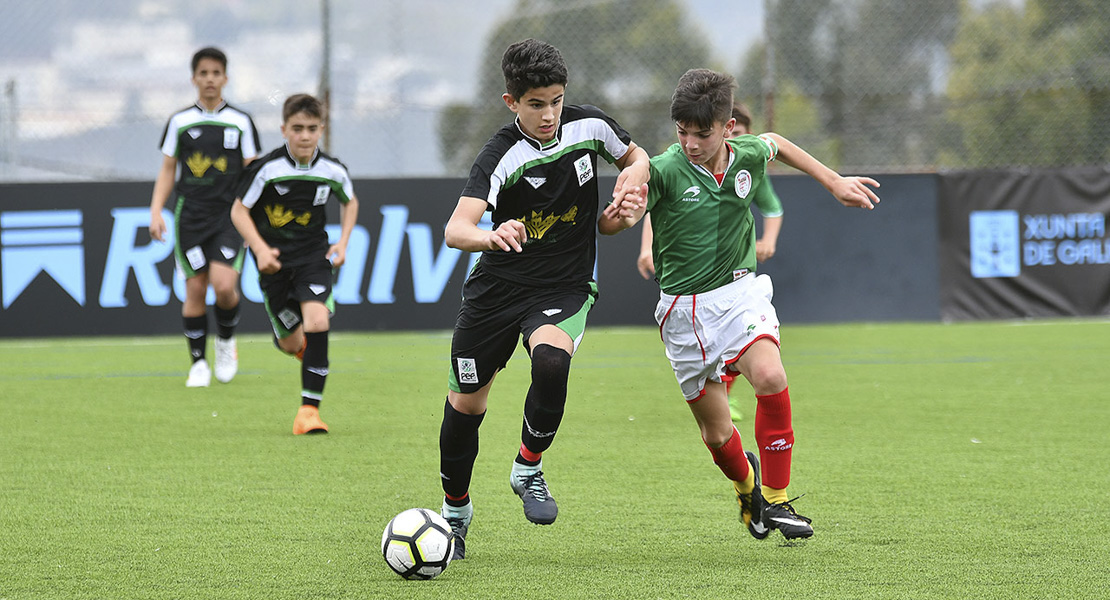 Imágenes de los alevines extremeños en la 1ª jornada del Campeonato de España