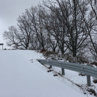 Amplían las alertas por nieve en el norte extremeño