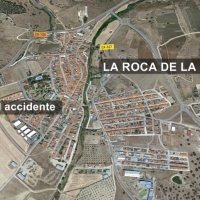 Un joven herido grave tras sufrir un accidente de moto en La Roca de la Sierra (BA)