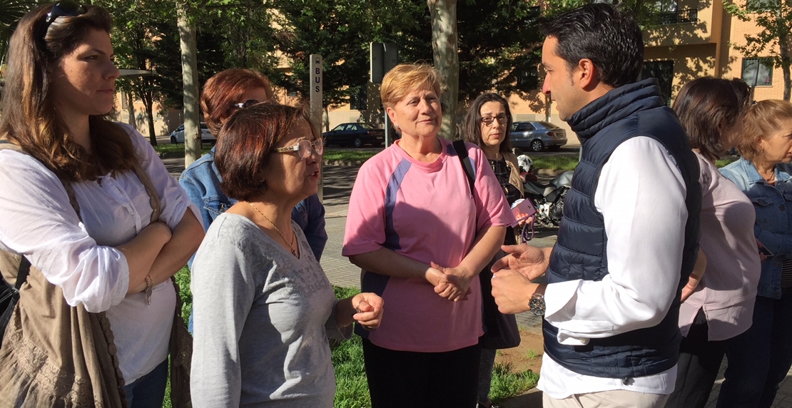 Cabezas comienza por Antonio Domínguez el tour ‘#BarriadasAbandonadas’