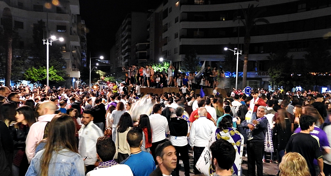 Badajoz celebra la 13º Champions del Real Madrid