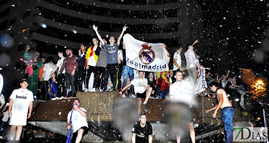 Badajoz celebra la 13º Champions del Real Madrid