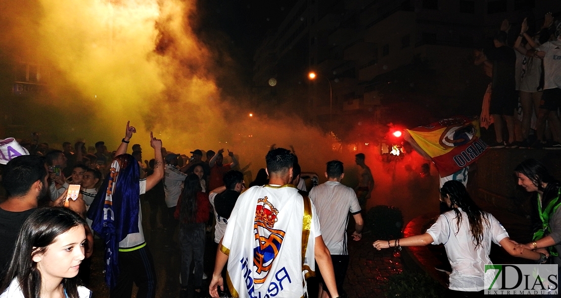 Badajoz celebra la 13º Champions del Real Madrid