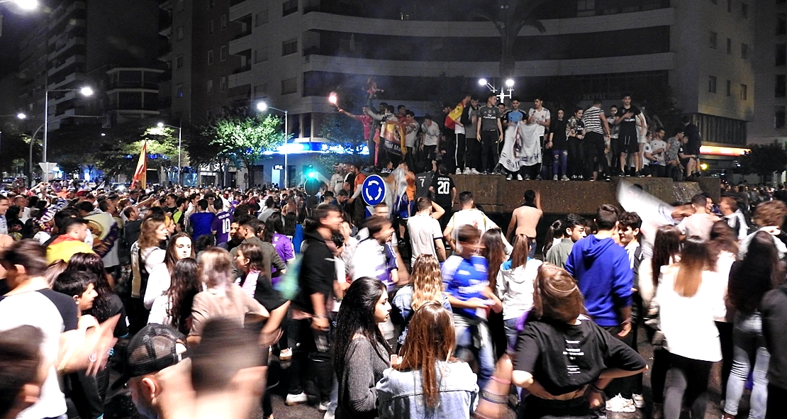 Badajoz celebra la 13º Champions del Real Madrid