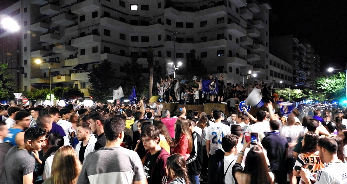 Badajoz celebra la 13º Champions del Real Madrid