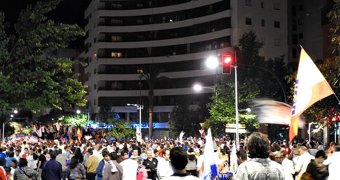 Badajoz celebra la 13º Champions del Real Madrid