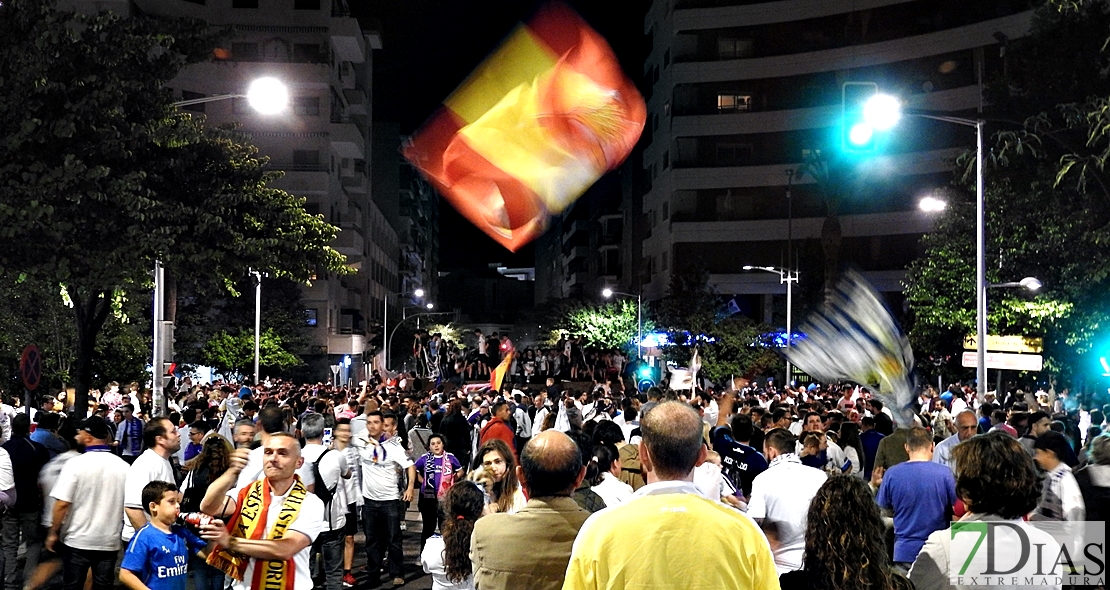 Badajoz celebra la 13º Champions del Real Madrid