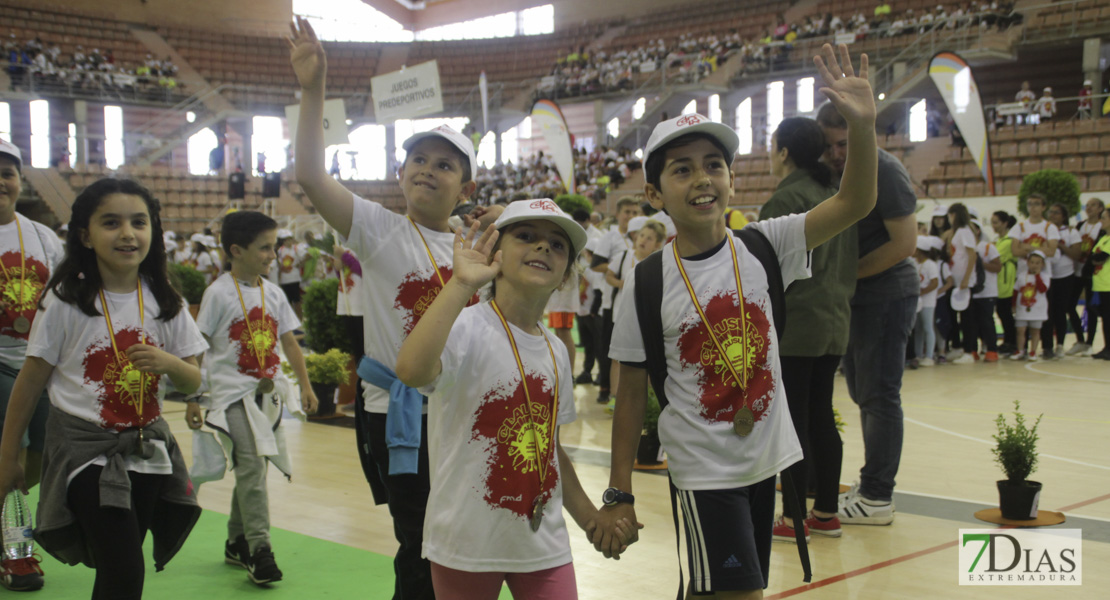 Imágenes de la Clausura de las XXXI Escuelas Deportivas Municipales