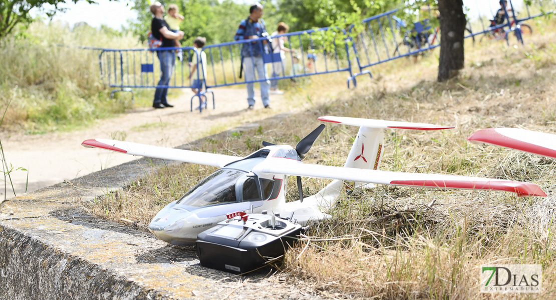 Imágenes de la concentración de hidroaviones en el Guadiana