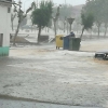 Llegan más imágenes de la granizada y posterior inundación en Guareña (Badajoz)