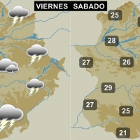 Volverán las fuertes tormentas a Extremadura