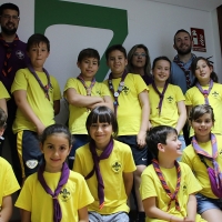 Los Scouts visitan la sede de 7Días