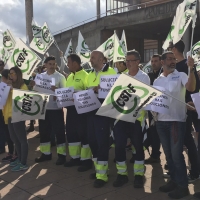 Los trabajadores de la FMD se manifiestan por sus derechos