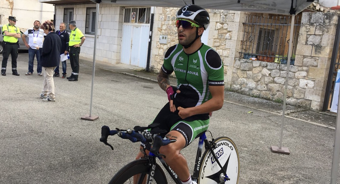 La suerte no acompañó a Rubén Tanco en el Campeonato de España