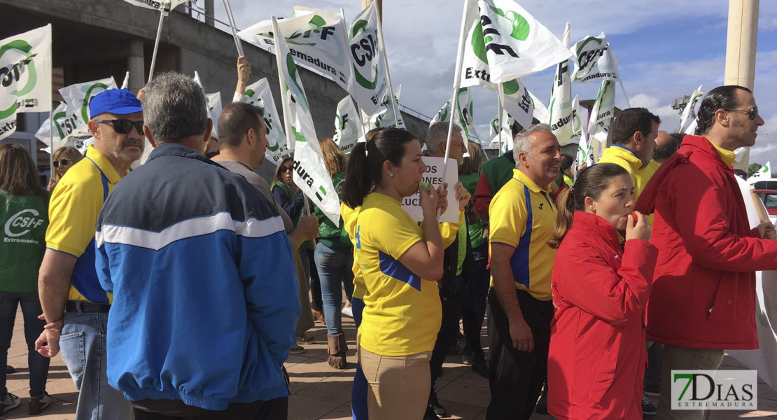 Los trabajadores de la FMD se manifiestan por sus derechos