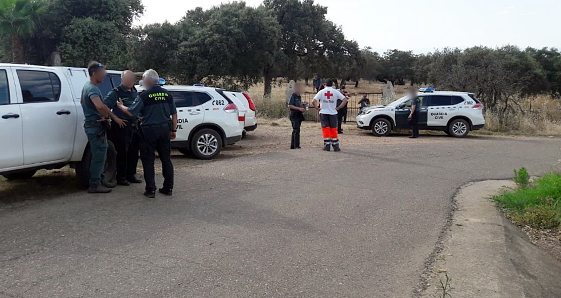 Un dron se añade a la búsqueda del vecino de Herrera del Duque