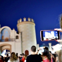 Badajoz se echa a la calle para vivir la inauguración de la Feria de San Juan