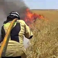 El incendio de Río Caya (BA) desde dentro