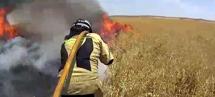 El incendio de Río Caya desde dentro