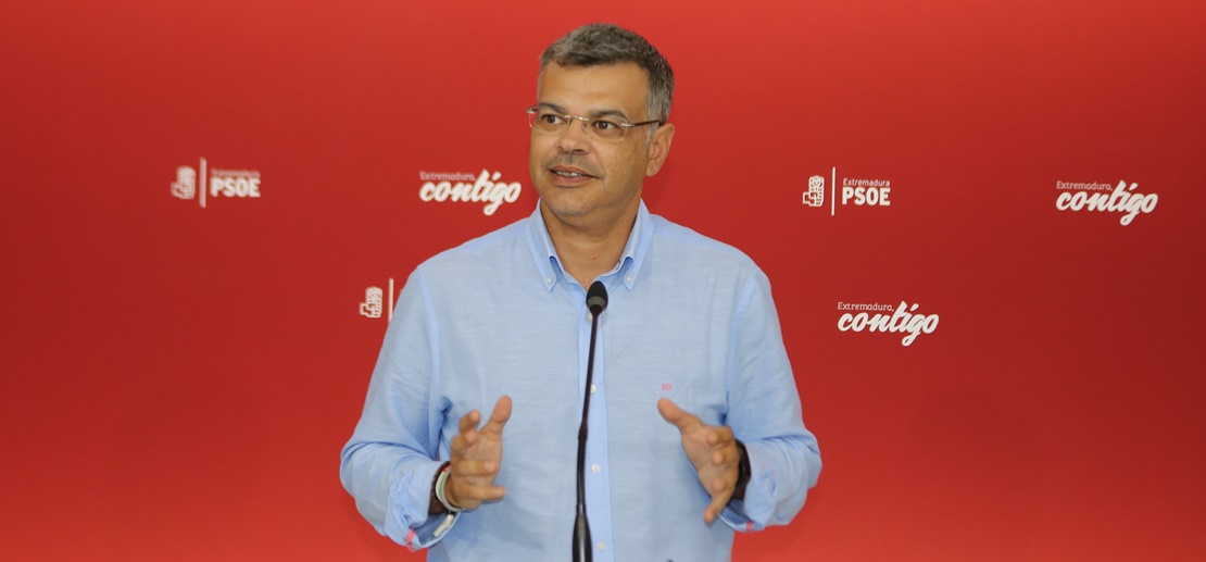 PSOE: “Extremadura está hoy mucho mejor que hace tres años”