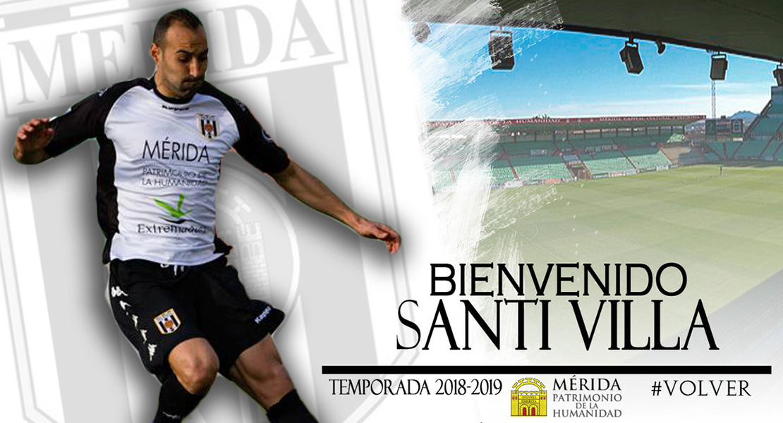 Santi Villa permanecerá un año más en el Mérida AD