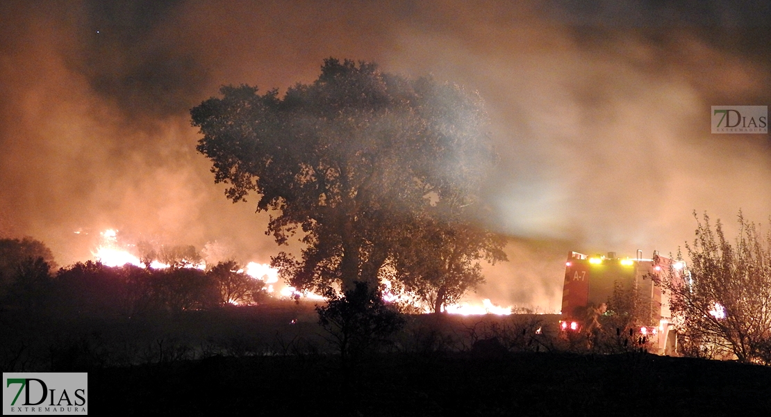 Los Bomberos de Badajoz evitan una catástrofe en San Isidro