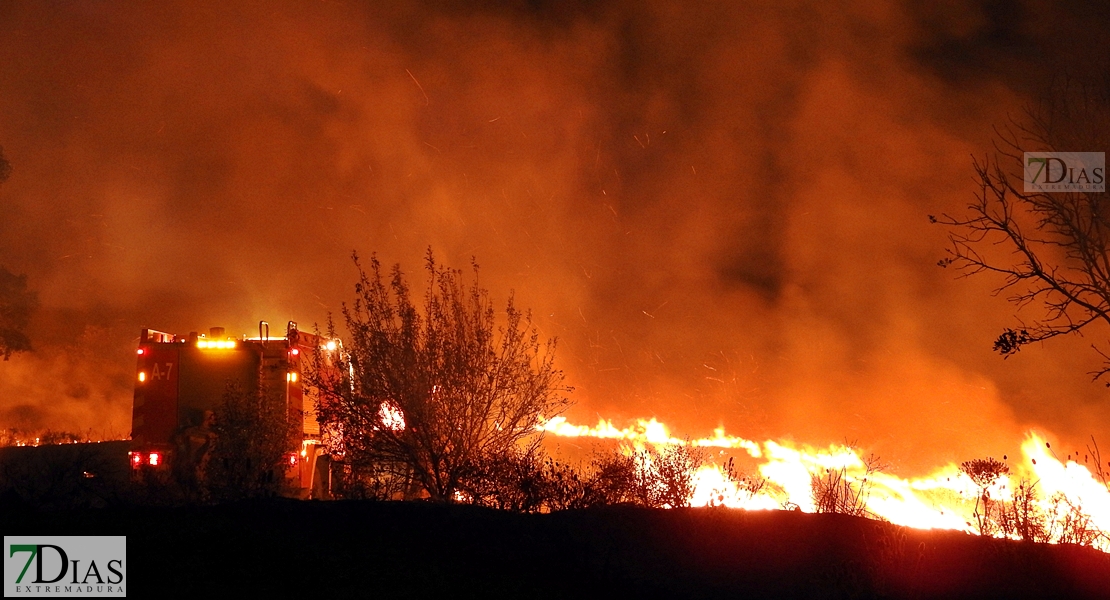 Los Bomberos de Badajoz evitan una catástrofe en San Isidro