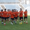 Imágenes del entrenamiento del CD. Badajoz ante su público