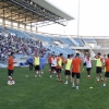 Imágenes del entrenamiento del CD. Badajoz ante su público