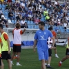 Imágenes del entrenamiento del CD. Badajoz ante su público