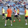 Imágenes del entrenamiento del CD. Badajoz ante su público