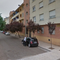 Dos personas heridas en el choque entre un coche y una moto en Badajoz