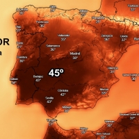 OLA DE CALOR a la vista para Extremadura, posibles 45 grados