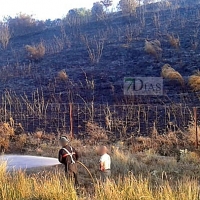 Tercer incendio en los últimos 15 días en la comarca Zafra - Río Bodión