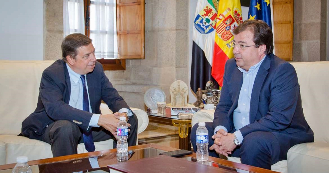 Vara aborda con el ministro de Agricultura el futuro de la nueva PAC