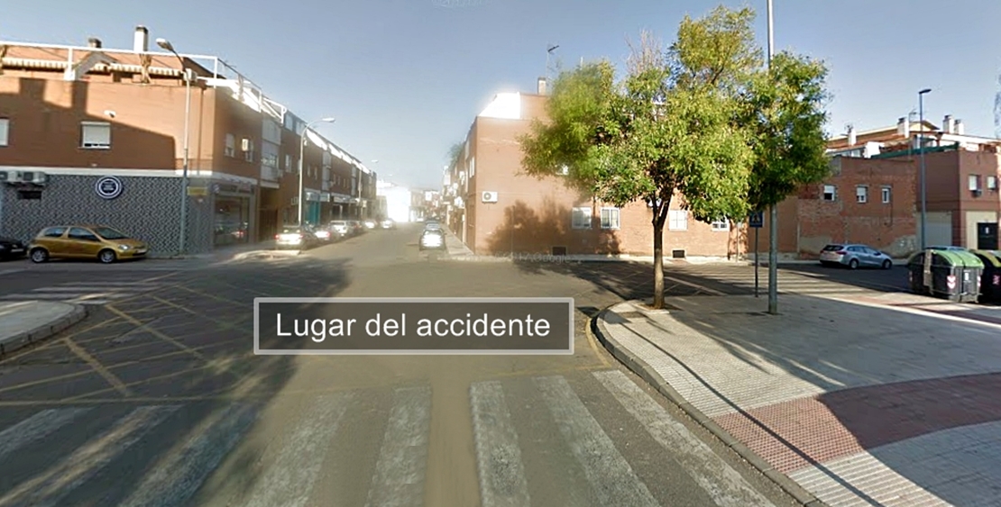 Cuatro heridos en un accidente en San Roque (Badajoz)