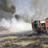 Dos incendios de pasto en Tierra de Barros